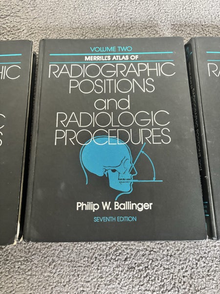 Atlas of Radiographic Positions & Radiologic Procedures - 3 Volume (7th Ed.)64507802210818112