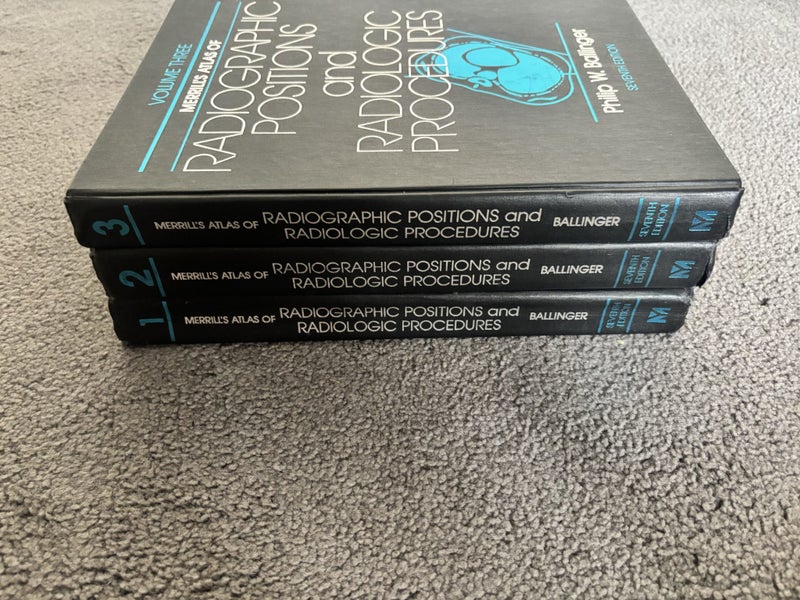 Atlas of Radiographic Positions & Radiologic Procedures - 3 Volume (7th Ed.)64507802210818110