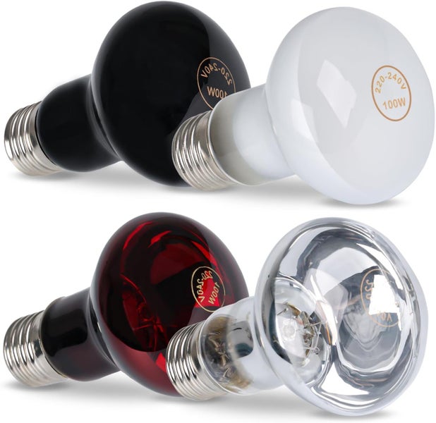 4PCS 100W Reptile Heat Lamp Bulb on Afterpay64510330512514111