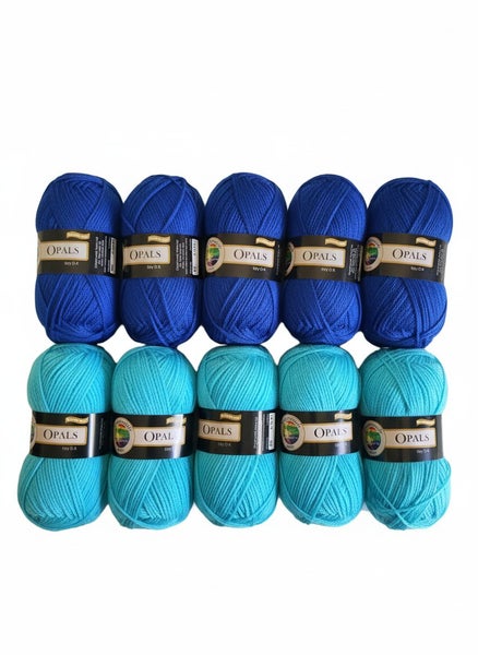 Countrywide Yarns Opals 8ply - 10 pack ***$1 RESERVE*** Carousel 1