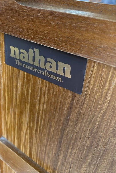 Classic NATHAN “Squares” teak lounge UNIT ++ Carousel 13