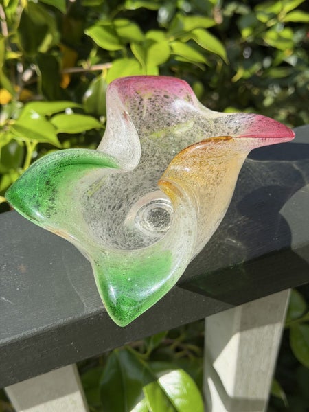 Art glass. Czech bowl of distinction Carousel 2