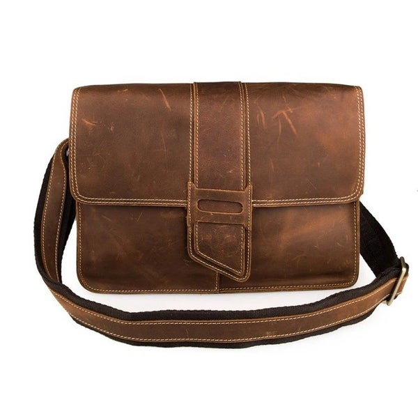 Leather Shoulder Messenger Crossbody Bag Men64607995547651111