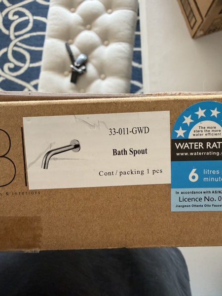 Bath Spout - ABI - Brushed Brass Carousel 2