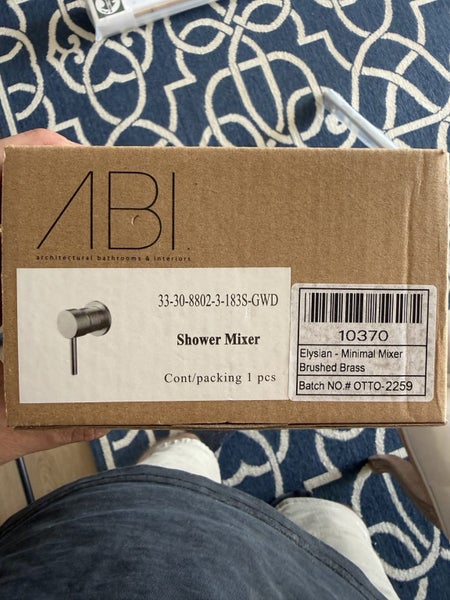 Shower Mixer - ABI - Brushed Brass Carousel 2