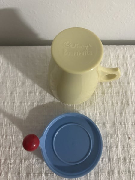 ** ‘rare’ Cadbury Bournvita mug with lid ** Carousel 4