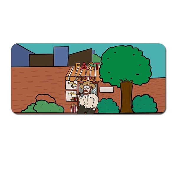 Elosung Oversized Cartoon Desk Pad 90X40x0.4Cm Mouse Mat Non Slip Base (Style 3) Carousel 1