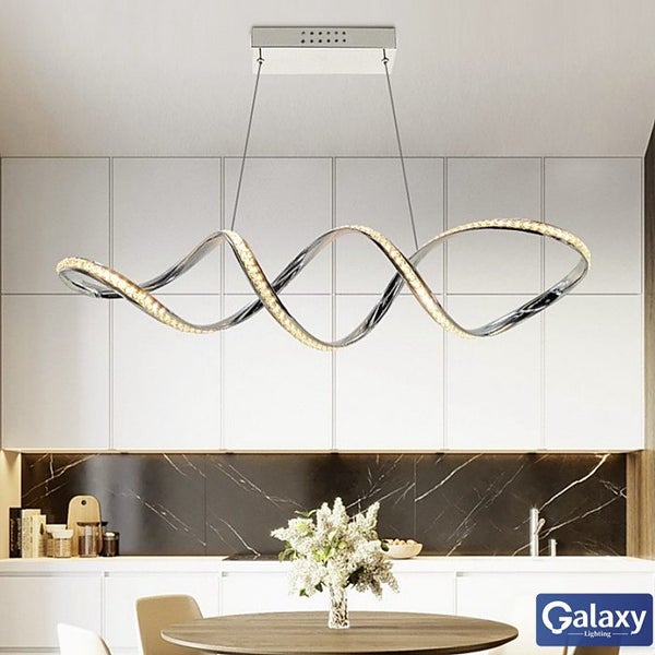 P231-1.1M LED Crystal Pendant/Kitchen Light Carousel 1