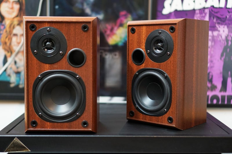 Qin Yun F104S Chinese HiFi Bookshelf Speakers Made by Danish Technology Carousel 1