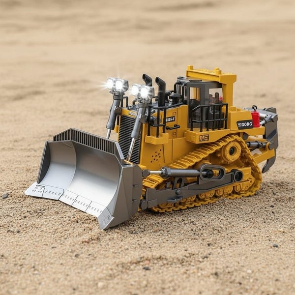 Remote Control Engineering Vehicles Series - 1:24 Bulldozer 9 Channels 2.4G Carousel 1