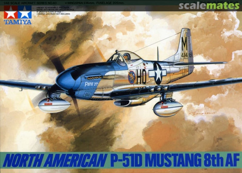 North American P-51D Mustang 8th AFTamiya | No. 61040 | 1:4864512112879618110