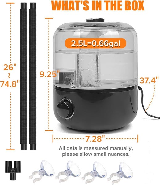 Reptile Humidifiers Foggers for Terrariums64591989506433113
