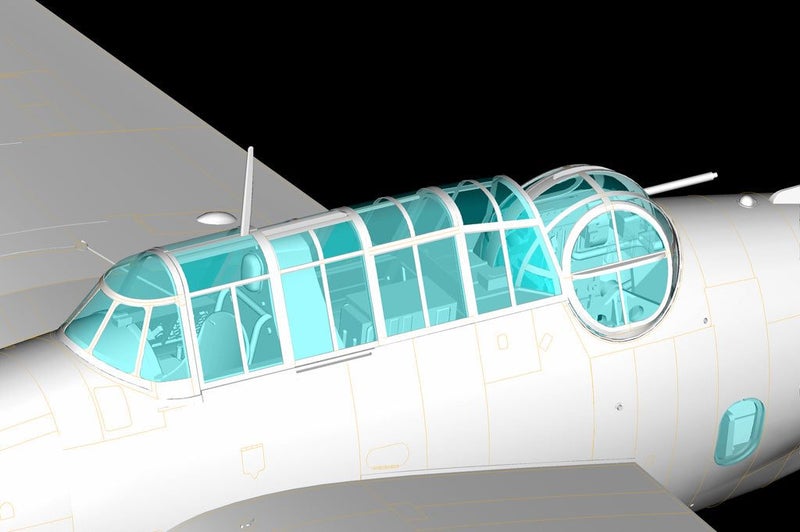 HobbyBoss 1/48 British Fleet Air Arm Avenger Mk.I Torpedo Bomber Kit 8033164514036935554112