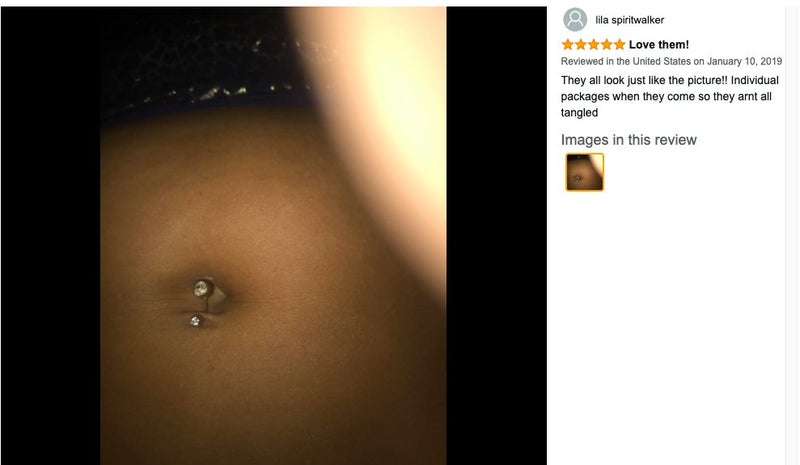 Dangle Belly Button Rings 5 PCS Set64673957093249113