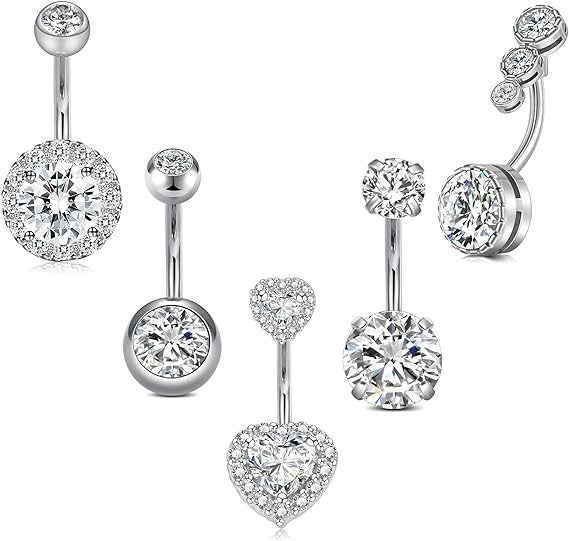 Belly Button Ring Set Carousel 1