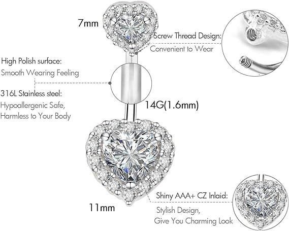Belly Button Ring Set64513278178945114