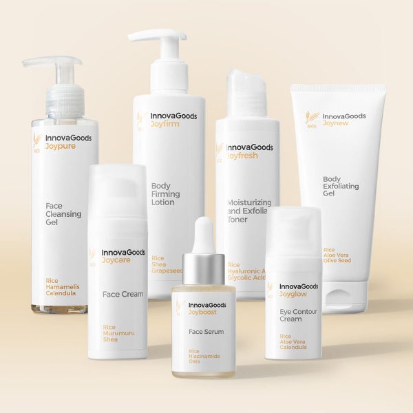 Face And Body Routine Pack Rice By Innovagoods Carousel 1