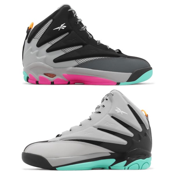 Reebok The Blast The Alamo Grey Black Men Basketball Sports Shoes 100033877 Carousel 2