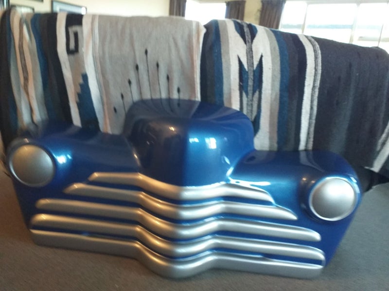 Fibreglass model Car Truck front, man cave or kids bed end unpainted Carousel 1