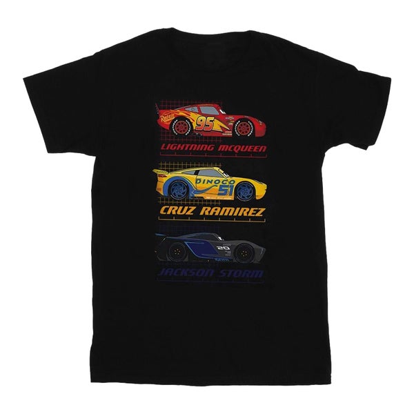 Cars Boys Racer Profile Cotton T-Shirt Carousel 1
