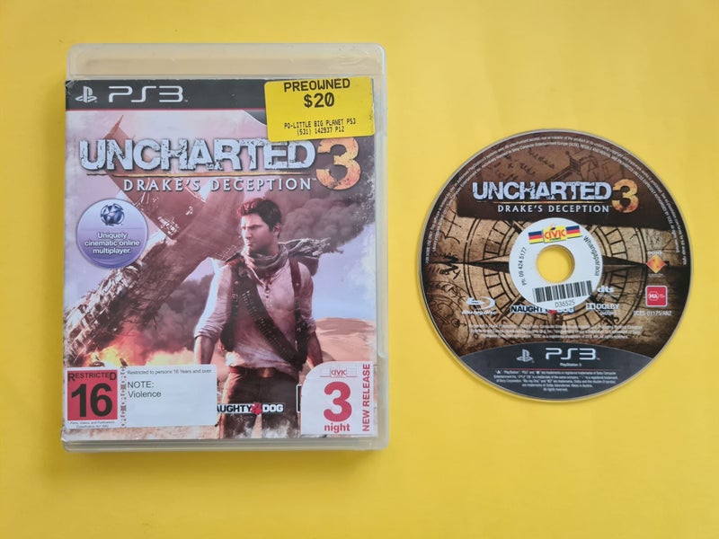 Uncharted 3 - Drake's Deception (PS3) Carousel 1