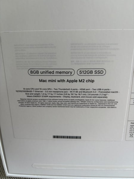 Apple Mac Mini with M2 Chip 512GB - Silver **AS NEW** Carousel 8