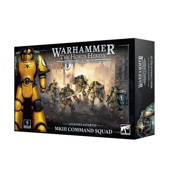 Warhammer 30 000 31-86 MkIII Command Squad Carousel 1