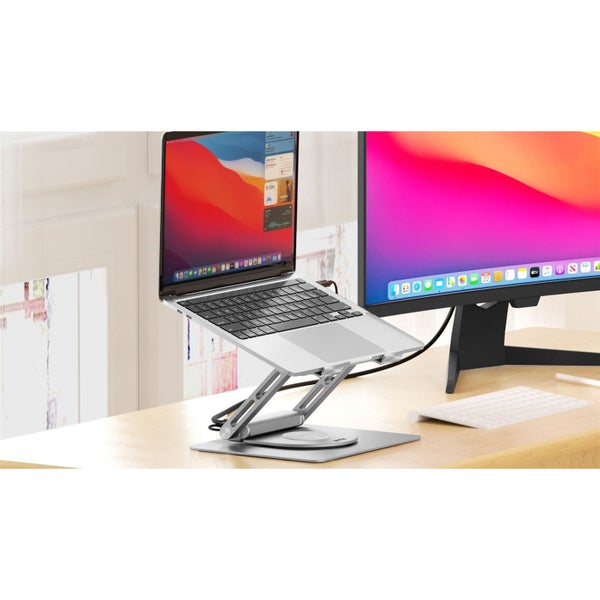 Unitek D1109A Laptop Docking Station Stand with 360 Rotating Base. Inludes 2x Carousel 10