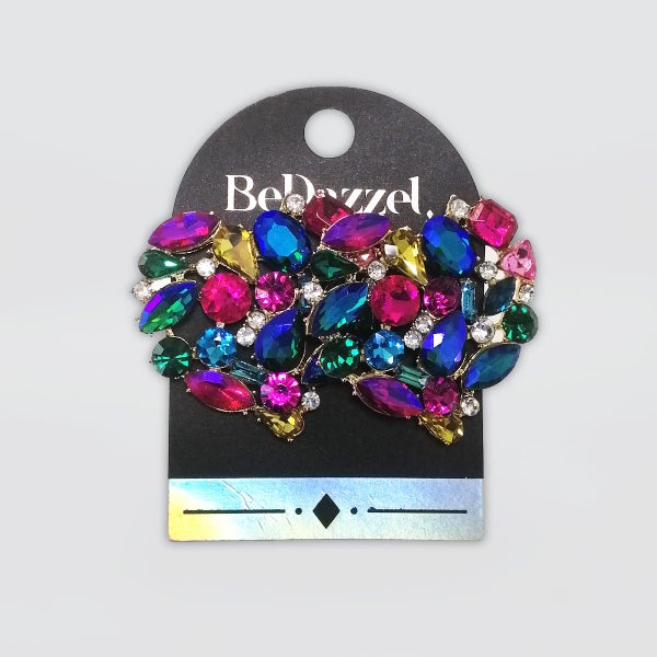 Bedazzel 'Crystal Swirl' Earrings Carousel 2