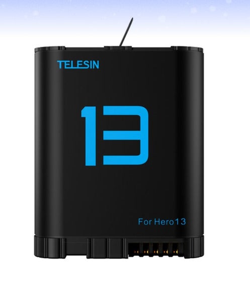 TELESIN Compatible 1900mAh Rechargeable Battery for GoPro Hero 13 Carousel 1