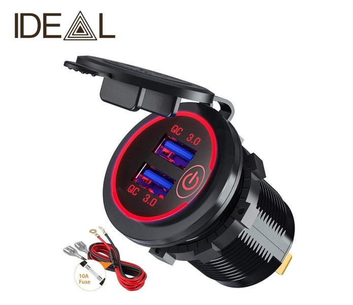 Quick Car Charger With USB Port Fast Charging Carousel 1
