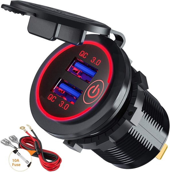 Quick Car Charger With USB Port Fast Charging Carousel 2