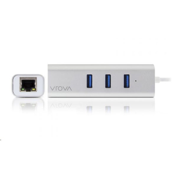 Alogic Vrova Plus VPLUC3AGE USB-C to Gigabit Ethernet Adapter (Driverless/Plug & Carousel 2