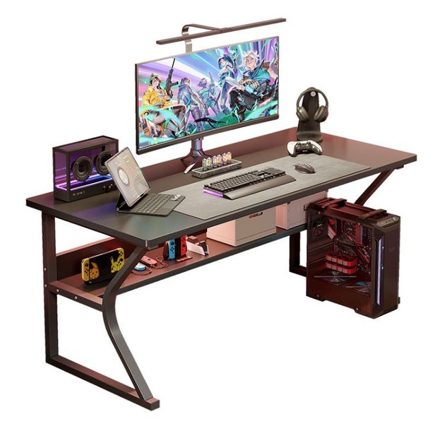 Computer Desk Black Carousel 1