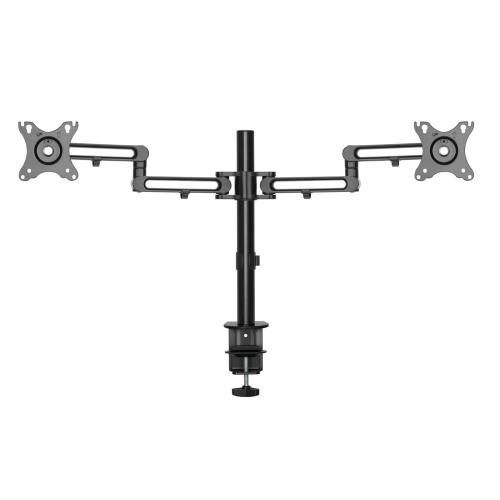 Brateck LDT30-C024 17"-32" Dual Monitor Desk Articulating Mount Arm Bracket. Carousel 1