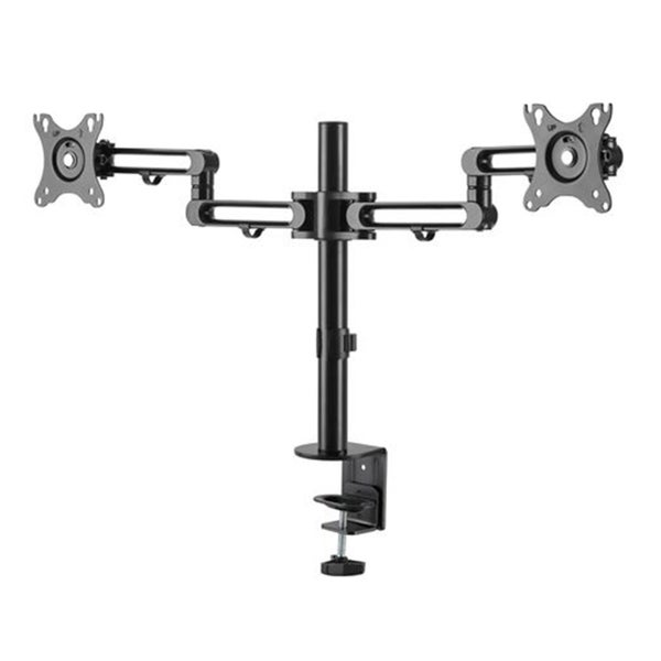 Brateck LDT30-C024 17"-32" Dual Monitor Desk Articulating Mount Arm Bracket. Carousel 2