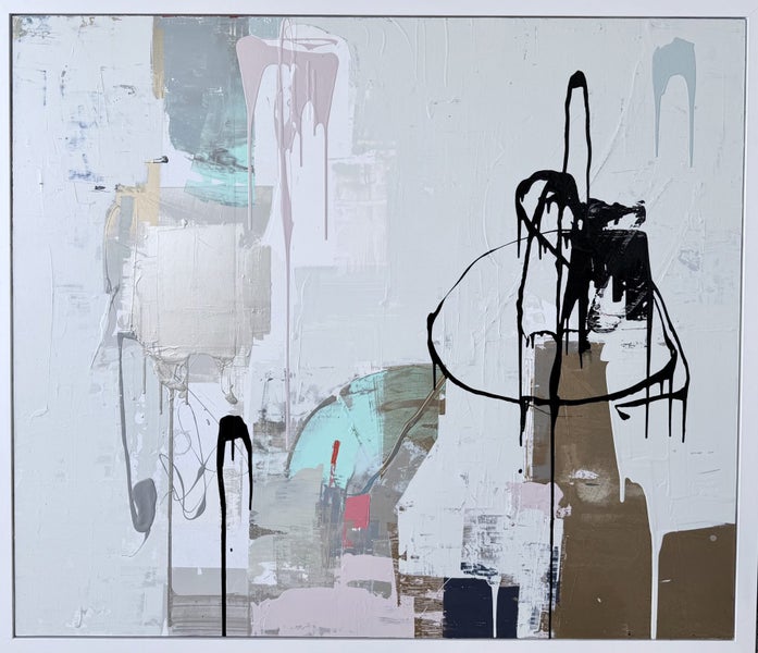 HUGE Bronwyn Abbott Original Painting 1850×1600mm $1 Reserve Carousel 1