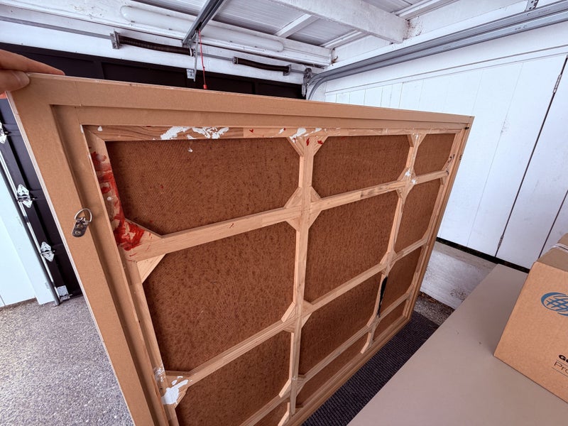 HUGE Bronwyn Abbott Original Painting 1850×1600mm $1 Reserve Carousel 7