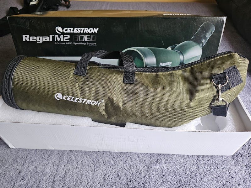 Spotting Scope Package Celestron Regal M2 80mm spotting scope and accessories64515715832195111