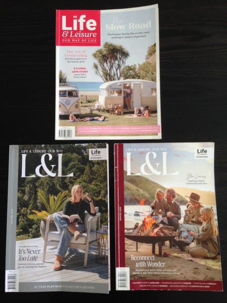 3x Mags - NZ Life and Leisure - 2025 - good condition Carousel 1