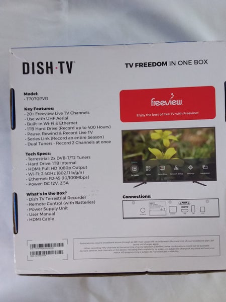 1 TB Terrestrial freeview recorder T7070PVR Carousel 5