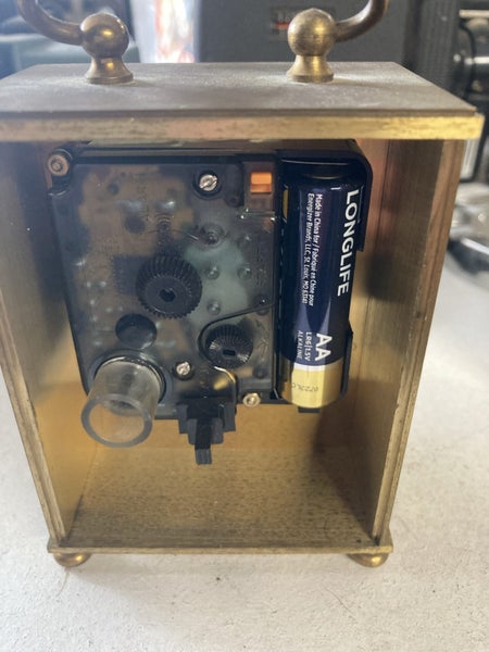 Avia quartz carriage clock- working order Carousel 5