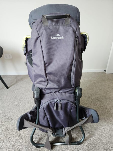 Kathmandu Karinjo Child Carrier - Grey/Green almost brand new Carousel 1