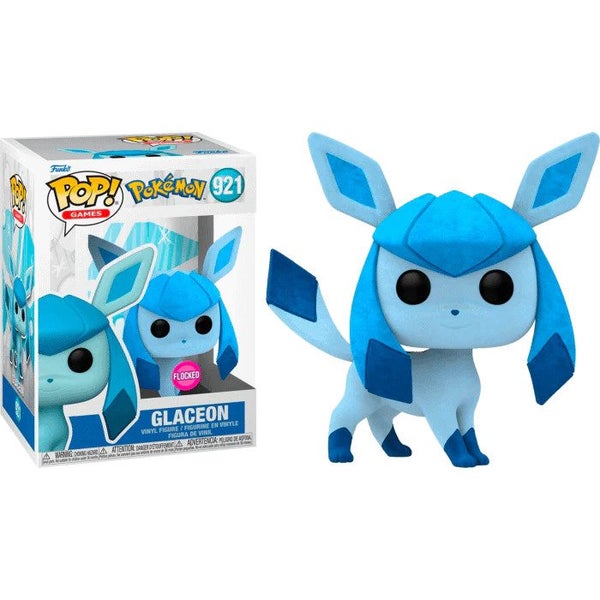 Pokemon - Glaceon Flocked Pop! Vinyl Figure Carousel 1