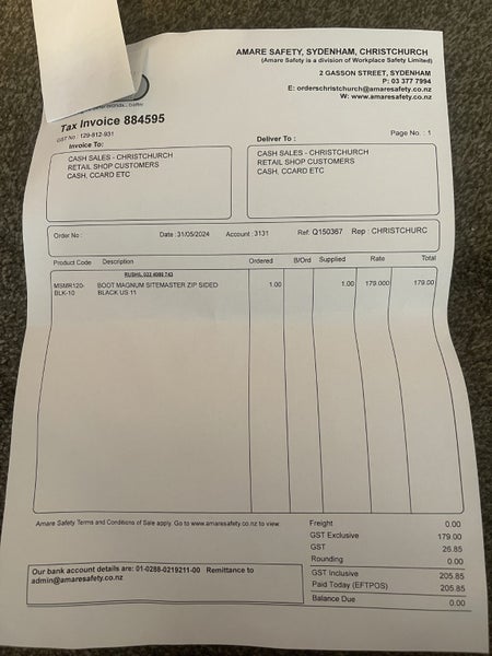 Magnum Sitemaster Hard-Toe Boots64516574733571113