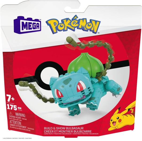 Pokemon MEGA - Build & Show Bulbasaur Building Set - 175 Pieces Carousel 1