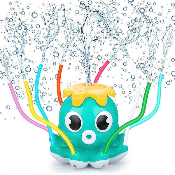 Outdoor Water Play Spray Sprinkler for Kids and Toddlers Carousel 1