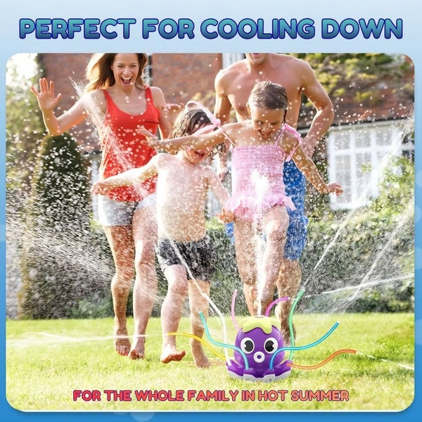 Outdoor Water Play Spray Sprinkler for Kids and Toddlers Carousel 9