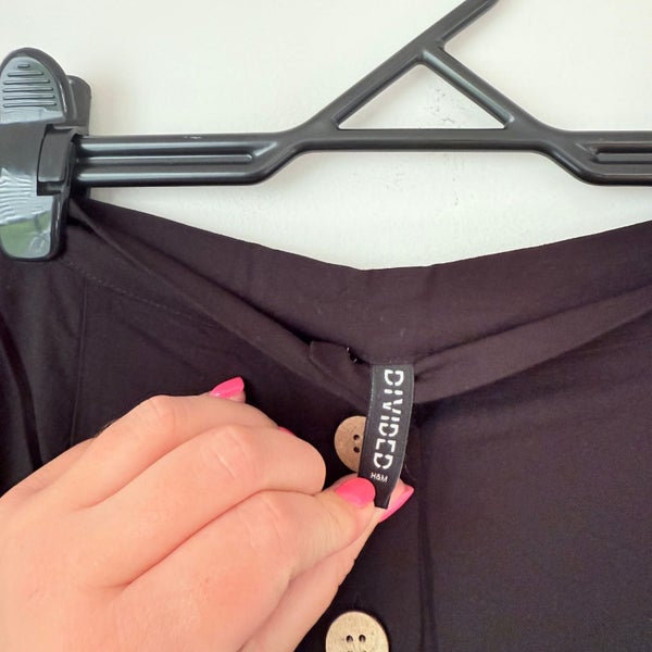 H&M Size 4 Black Maxi Skirt Carousel 2