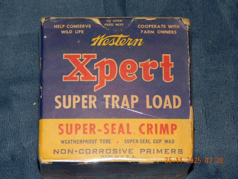 Western & Peters boxes of fired 12ga shells Carousel 16